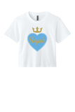 Heart Royal Women's Boxy Heavyweight T