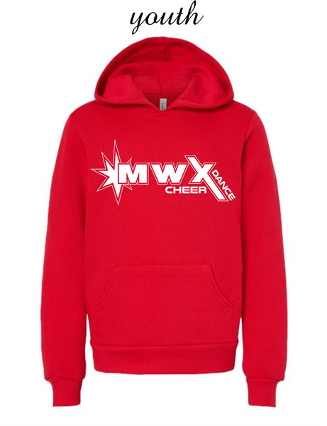 MWX Youth Red Hoodie