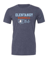 Olentangy Baseball Club Navy Heather Unisex T-Shirt