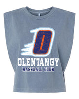 Olentangy Baseball Club Women's Faded Navy Muscle Tank