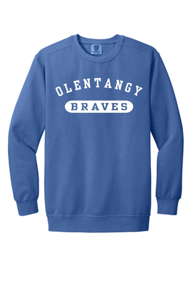 Olentangy Braves Unisex Garment Dyed Sweatshirt
