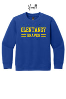 YOUTH Olentangy Braves Crewneck Fleece