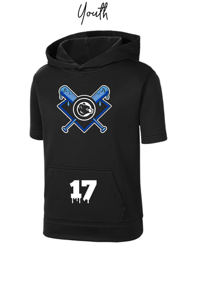 Youth Cubs Drip SS Performance Hoodie