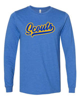 Scouts Long Sleeve Royal Heather Unisex Shirt