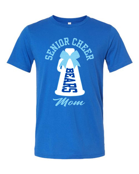 Bears Senior Cheer Mom T-Shirt (glitter or non glitter)
