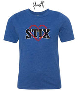 Youth Stix Heart Stitch T