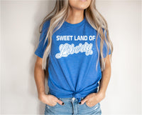 Sweet Land of Liberty Royal Heather T-Shirt