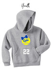 Youth Cubs Bow Hoodie (more colors)