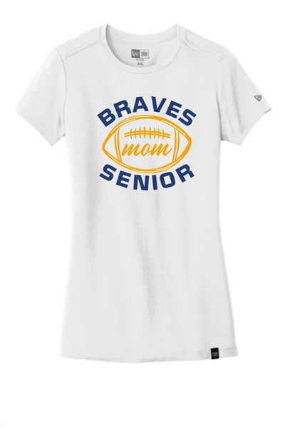 Braves Senior Football Mom T-Shirt
