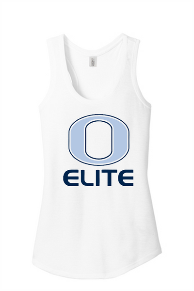 OE White Racerback