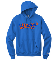 Royal Orange Champion Unisex hoodie