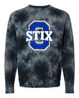 Stix Tie Dye Crew Sweatshirt